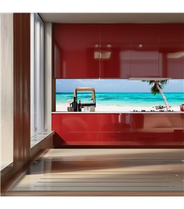 Glas Küchenrückwand 6 mm ESG Motive KRWM-0406