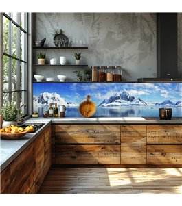 Glas Küchenrückwand 6 mm ESG Motive KRWM-0410