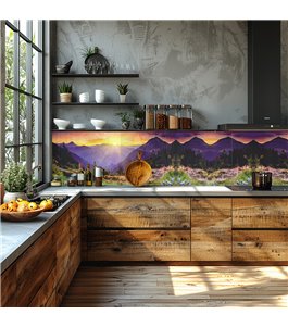 Glas Küchenrückwand 6 mm ESG Motive KRWM-0412