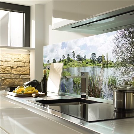 Glas Küchenrückwand 6 mm ESG Motive KRWM-0417