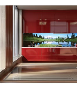 Glas Küchenrückwand 6 mm ESG Motive KRWM-0418