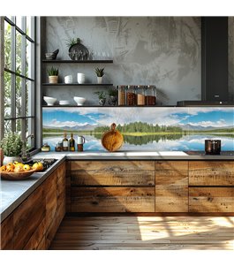 Glas Küchenrückwand 6 mm ESG Motive KRWM-0420
