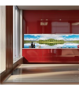 Glas Küchenrückwand 6 mm ESG Motive KRWM-0420