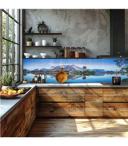 Glas Küchenrückwand 6 mm ESG Motive KRWM-0422