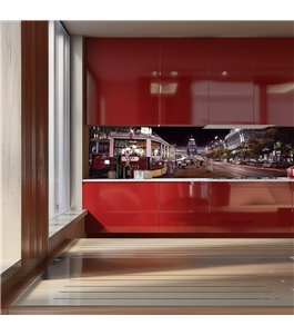 Glas Küchenrückwand 6 mm ESG Motive KRWM-0423
