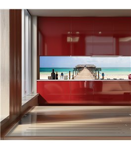 Glas Küchenrückwand 6 mm ESG Motive KRWM-0424