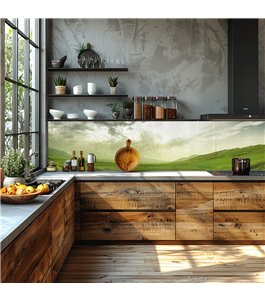 Glas Küchenrückwand 6 mm ESG Motive KRWM-0425