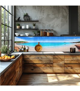 Glas Küchenrückwand 6 mm ESG Motive KRWM-0432