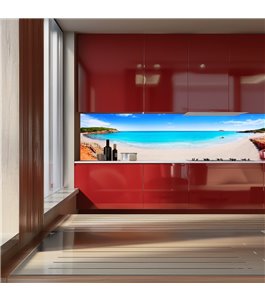 Glas Küchenrückwand 6 mm ESG Motive KRWM-0432