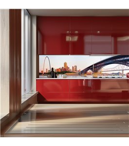 Glas Küchenrückwand 6 mm ESG Motive KRWM-0433