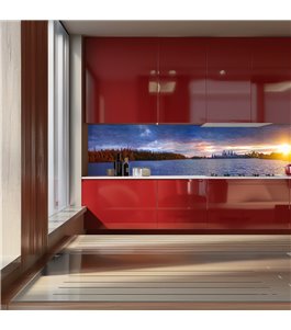 Glas Küchenrückwand 6 mm ESG Motive KRWM-0435