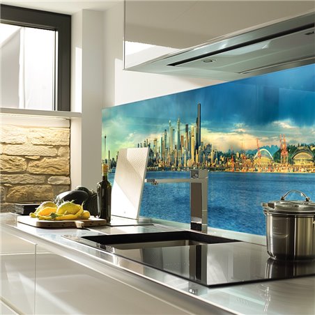 Glas Küchenrückwand 6 mm ESG Motive KRWM-0437