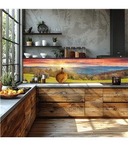 Glas Küchenrückwand 6 mm ESG Motive KRWM-0442