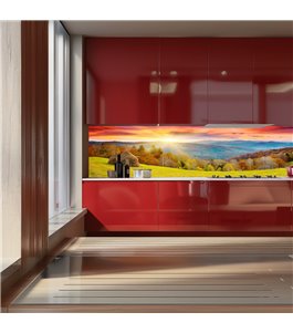 Glas Küchenrückwand 6 mm ESG Motive KRWM-0442