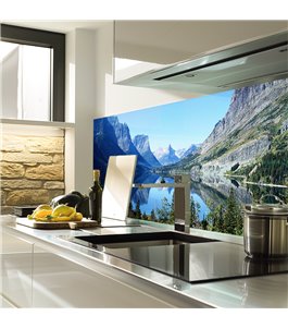 Glas Küchenrückwand 6 mm ESG Motive KRWM-0447