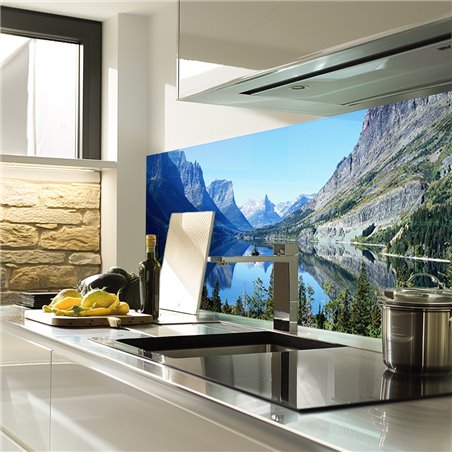 Glas Küchenrückwand 6 mm ESG Motive KRWM-0447