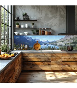 Glas Küchenrückwand 6 mm ESG Motive KRWM-0447