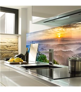 Glas Küchenrückwand 6 mm ESG Motive KRWM-0449