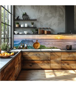 Glas Küchenrückwand 6 mm ESG Motive KRWM-0449