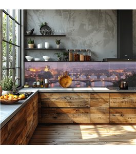 Glas Küchenrückwand 6 mm ESG Motive KRWM-0450