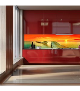 Glas Küchenrückwand 6 mm ESG Motive KRWM-0452