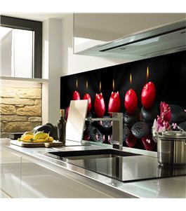 Glas Küchenrückwand 6 mm ESG Motive KRWM-0455