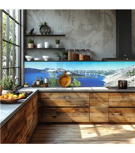 Glas Küchenrückwand 6 mm ESG Motive KRWM-0456
