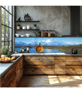 Glas Küchenrückwand 6 mm ESG Motive KRWM-0458