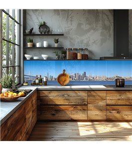 Glas Küchenrückwand 6 mm ESG Motive KRWM-0460