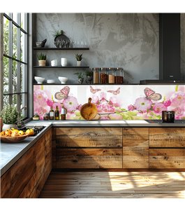 Glas Küchenrückwand 6 mm ESG Motive KRWM-0463
