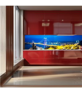 Glas Küchenrückwand 6 mm ESG Motive KRWM-0466