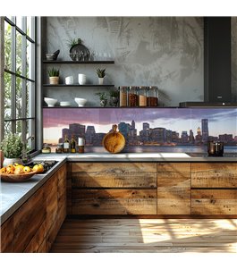 Glas Küchenrückwand 6 mm ESG Motive KRWM-0469