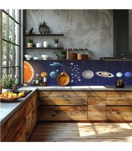 Glas Küchenrückwand 6 mm ESG Motive KRWM-0471