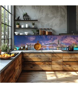 Glas Küchenrückwand 6 mm ESG Motive KRWM-0475