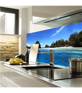 Glas Küchenrückwand 6 mm ESG Motive KRWM-0477