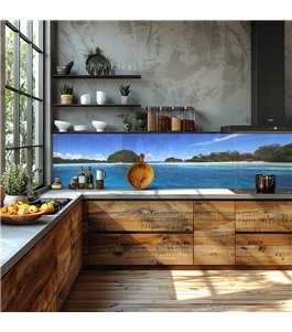 Glas Küchenrückwand 6 mm ESG Motive KRWM-0477