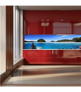 Glas Küchenrückwand 6 mm ESG Motive KRWM-0477