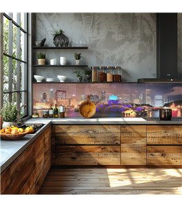 Glas Küchenrückwand 6 mm ESG Motive KRWM-0482