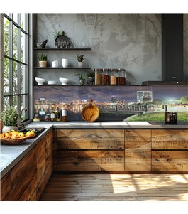 Glas Küchenrückwand 6 mm ESG Motive KRWM-0483