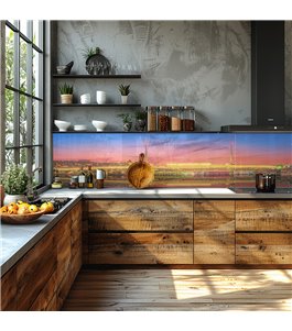Glas Küchenrückwand 6 mm ESG Motive KRWM-0487