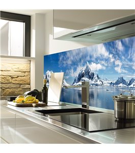Glas Küchenrückwand 6 mm ESG Motive KRWM-0488