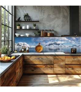 Glas Küchenrückwand 6 mm ESG Motive KRWM-0488
