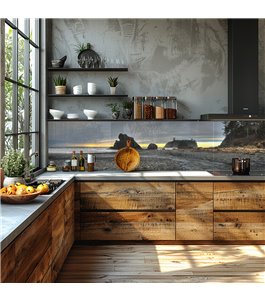 Glas Küchenrückwand 6 mm ESG Motive KRWM-0493