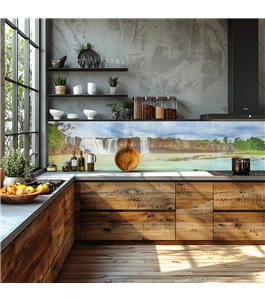 Glas Küchenrückwand 6 mm ESG Motive KRWM-0494