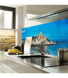 Glas Küchenrückwand 6 mm ESG Motive KRWM-0497