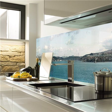 Glas Küchenrückwand 6 mm ESG Motive KRWM-0502