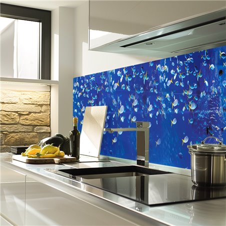 Glas Küchenrückwand 6 mm ESG Motive KRWM-0514