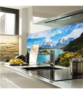 Glas Küchenrückwand 6 mm ESG Motive KRWM-0521