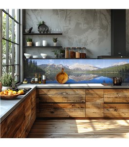 Glas Küchenrückwand 6 mm ESG Motive KRWM-0544