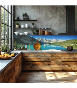 Glas Küchenrückwand 6 mm ESG Motive KRWM-0557